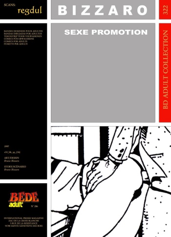 couverture du Bande Dessin&eacute;e [Bruno Bizarro] Sexe Promotion [French]
