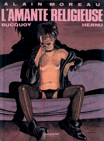 couverture du Bande Dessin&eacute;e [Bucquoy] Une Aventure Fantastique de Alain Moreau &ndash; Volume 3 &ndash; L&rsquo;amante religieuse [French]