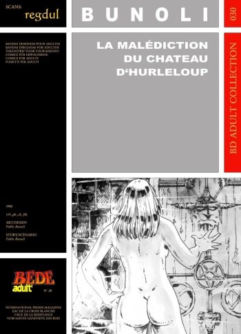 couverture du Bande Dessin&eacute;e [Bunoli] La Mal&eacute;diction du Chateau d&rsquo;Hurleloup [French]