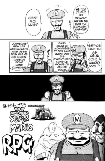 couverture du Manga (C50) [Circle Taihei-Tengoku (Horikawa Gorou)] Super Mario RPG (Super Mario Brothers) [French]