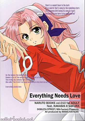 couverture du Manga (C63) [Dobuita Street (Katsuki Mana)] Everything Needs Love (Naruto) [French] [Dakuma]