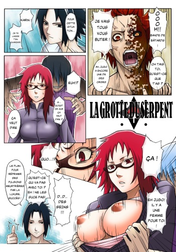 couverture du Manga (C72) [Nagaredamaya (Mosha)] Hebi no Ana | La grotte du serpent (X JUMP 2007-8) (Naruto) [French] [Spermatron][Colorized] [Decensored]