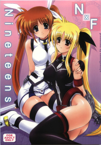 couverture du Manga (C74) [Kamogawaya (Kamogawa Tanuki)] Nineteens NxF (Mahou Shoujo Lyrical Nanoha) [French]