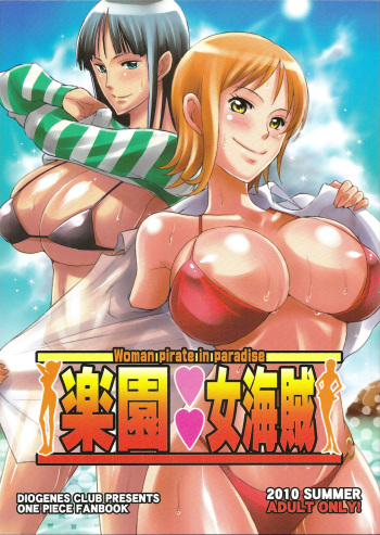 couverture du Manga (C78) [Diogenes Club (Haikawa Hemlen)] Rakuen Onna Kaizoku &ndash; Woman Pirate in Paradise (One Piece) [French] [HentaiFR]