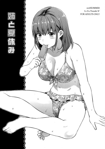 couverture du Manga (C90) [LV.X+ (Yuzuki N Dash)] Ane to Natsuyasumi [French] [Moremplis]