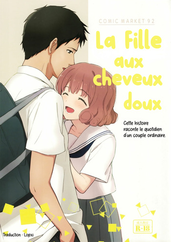 couverture du Doujinshi (C92) [Shibasaki Shouji (Shibasaki Syouzi)] FLUFFY LAUGH GIRL | La Fille aux Cheveux Doux [French] [Lopxi]
