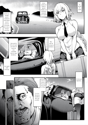 couverture du Manga (C93) [STANKY (yozo)] Kyousei Saimin Seijo Inwai Bitch Hike | The Saint Who Got Forcibly Hypnotised Into Bitchhiking (Fate/Apocrypha) [French] [R3tr0]