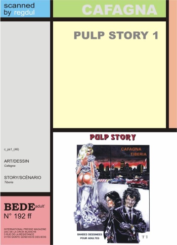 couverture du Bande Dessin&eacute;e [Cafagna, Tiberia] Pulp Story #1 [French]