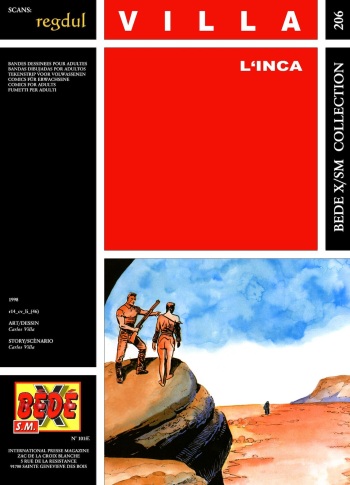 couverture du Bande Dessin&eacute;e [Carlos Villa] L&rsquo;inca [French]