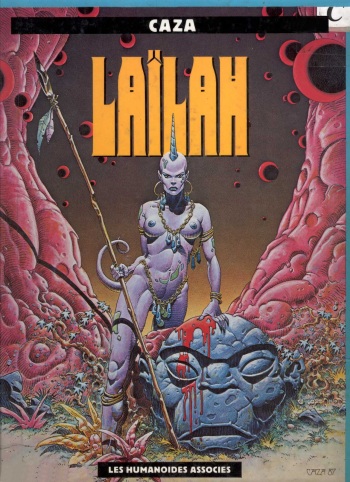 couverture du Bande Dessin&eacute;e [Caza] Lailah [French]