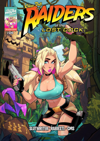 couverture du Bande Dessin&eacute;e [Cherry Mouse Street] Chloe Doll and the Raiders of the Lost Cock [French] {Adopte un pervers}