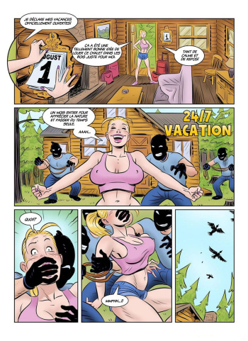 couverture du Bande Dessin&eacute;e [COAX] 24/7 vacation &ndash; [FRENCH]