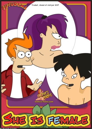 couverture du Bande Dessin&eacute;e [Comics-toons] She is a female (Futurama) [French]