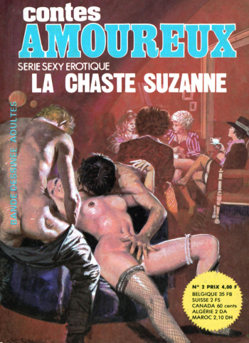 couverture du Bande Dessin&eacute;e Contes Amoureux &ndash; T02 &ndash; La Chaste Suzanne [French]