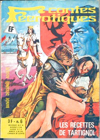 couverture du Bande Dessin&eacute;e (Contes F&eacute;&eacute;rotiques #06) Les recettes de Tartignol [french][PFA]