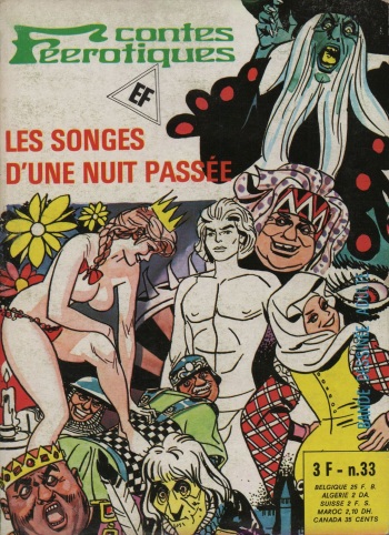couverture du Bande Dessin&eacute;e Contes Feerotiques 33 (FR)