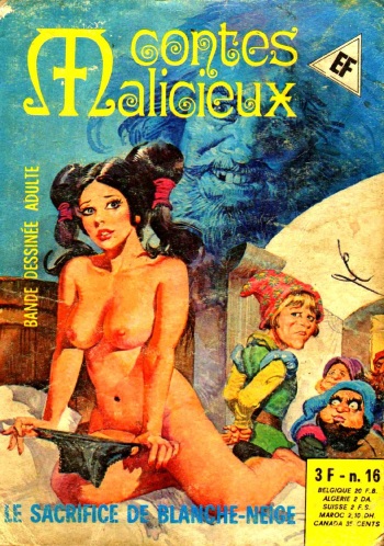 couverture du Bande Dessin&eacute;e Contes Malicieux &ndash; 016 &ndash; Le sacrifice de Blanche-neige [French]