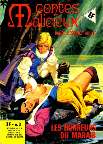 couverture du Bande Dessin&eacute;e Contes Malicieux # 03 [French][Snow White] [Biancaneve]