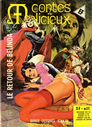 couverture du Bande Dessin&eacute;e Contes Malicieux 11 &ndash; Le Retour de Belinda (1975.09) [French]