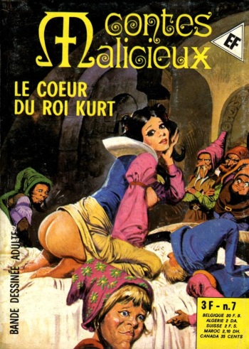 couverture du Bande Dessin&eacute;e Contes Malicieux 13 Le Coeur du roi Kurt