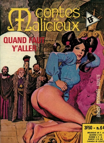 couverture du Bande Dessin&eacute;e (Contes Malicieux #64) Quand faut y aller [French]