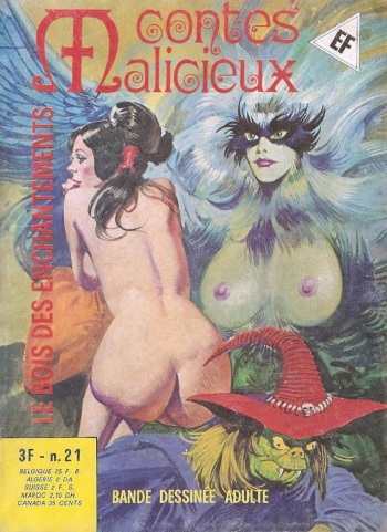 couverture du Bande Dessin&eacute;e Contes malicieux &ndash; T21 &ndash; Le bois des enchantements [French]