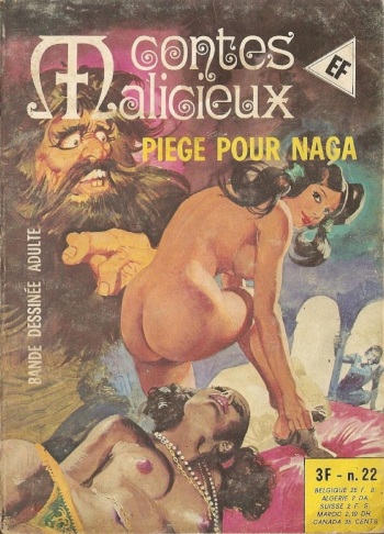 couverture du Bande Dessin&eacute;e Contes malicieux &ndash; T22 &ndash; Pi&eacute;ge pour Naga [French]
