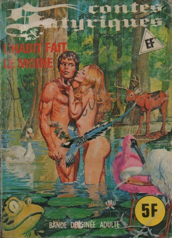 couverture du Bande Dessin&eacute;e Contes Satyriques 33 (FR)