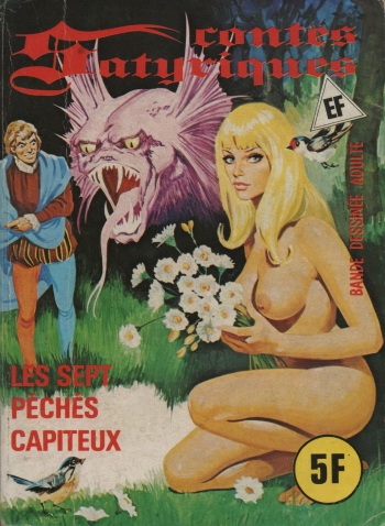 couverture du Bande Dessin&eacute;e Contes Satyriques 35 (FR)