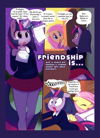couverture du Bande Dessin&eacute;e [CoronaScamper] Friendship is.. (french)