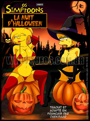couverture du Bande Dessin&eacute;e [Croc] The Simpsons 13 &ndash; La nuit d&rsquo;halloween &ndash; [French]