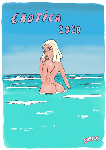 couverture du Bande Dessin&eacute;e (Danr) erotica compil 2020  french