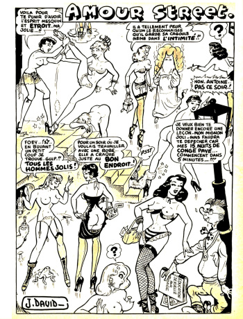 couverture du Bande Dessin&eacute;e David Drawings
