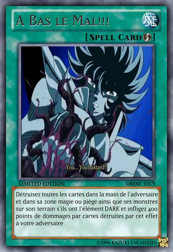 couverture du Image Set deck saint seiya yugioh