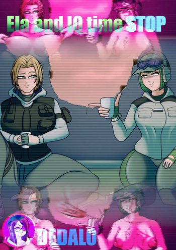 couverture du Bande Dessin&eacute;e [Dedalo] Ela and IQ time STOP (Rainbow Six)