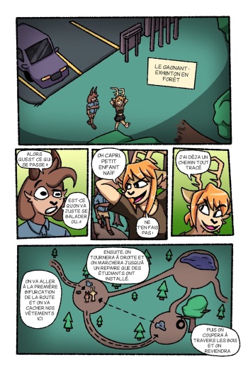couverture du Bande Dessin&eacute;e [Deerkid] The Woods [French] [Le XP3]