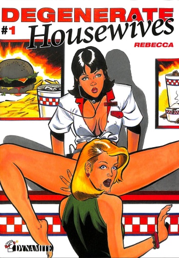 couverture du Bande Dessin&eacute;e Degenerate Housewives 01 (FR) &ndash; Rebecca