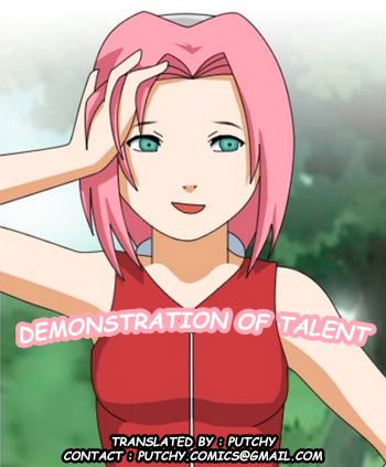 couverture du Bande Dessin&eacute;e Demonstration Of Talent (Naruto) [French]