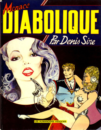 couverture du Bande Dessin&eacute;e [Denis Sire] Menace Diabolique [french]