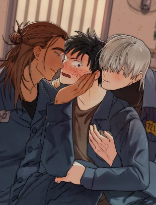 couverture du Manhwa Des chiens en cage