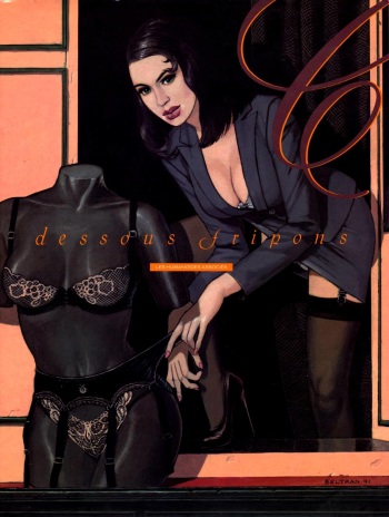 couverture du Bande Dessin&eacute;e Dessous Fripons 03 [french]