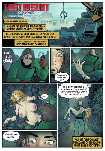 couverture du Bande Dessin&eacute;e [DevilHS] Last Resort Episode #0 [French] [Leroux00]