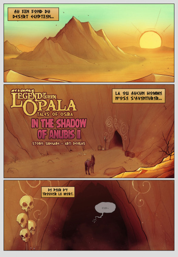 couverture du Bande Dessin&eacute;e [DevilHS] Legend of Queen Opala &ndash; In the Shadow of AnubisII- Tales of Osira [French] [Leroux00]