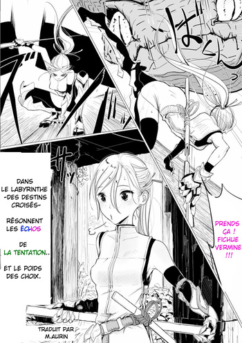 couverture du Manga [Dhibi] Koko ga Enmusubi no Meikyuu to Yobareru you ni Natta Wake | Dans le Labyrinthe des Destins Crois&eacute;s r&eacute;sonnent les Echos de la Tentation  (2D Comic Magazine Kairaku Meikyuu Dungeon ni kodama suru Mesu no Kyousei Vol.1) [French] [M.aurin] [Digital]