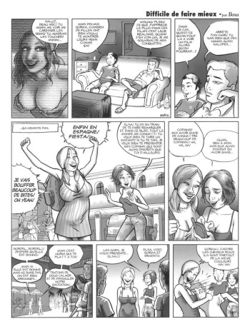 couverture du Bande Dessin&eacute;e difficile de faire mieux