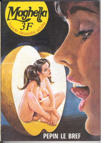 couverture du Bande Dessin&eacute;e [Dino Leonetti] (Maghella #38) P&eacute;pin le bref [french][PFA]