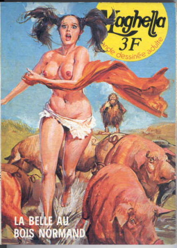 couverture du Bande Dessin&eacute;e [Dino Leonetti] (Maghella #45) La belle au bois Normand [french][PFA]