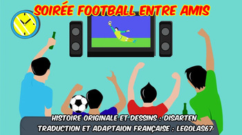 couverture du Bande Dessin&eacute;e [Disarten] Soir&eacute;e Football antre amis&hellip; Best friends (French)[L&eacute;golas67]
