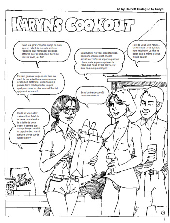 couverture du Bande Dessin&eacute;e [Dolcett] Karyn&rsquo;s Cookout fr