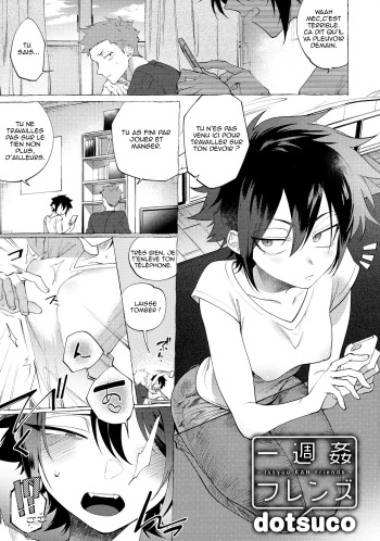 couverture du Manga [dotsuco] Isshuukan Friends (Mesudachi Anthology) [FRENCH] [Abs-Scan]
